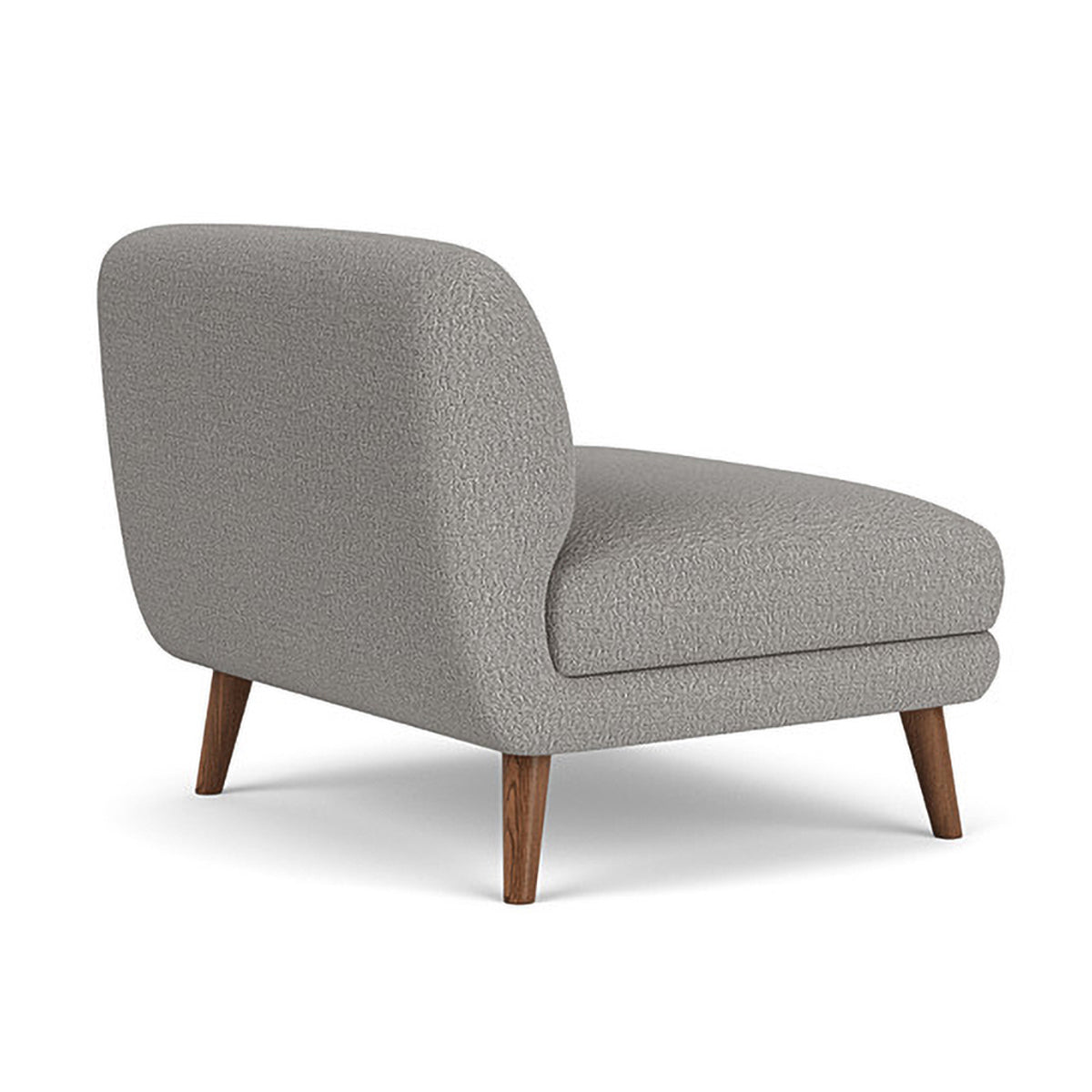 Alfred Boucle Modular Armless Sectional Sofa - Modern Comfort for Living Room, Lounge & Office Spaces