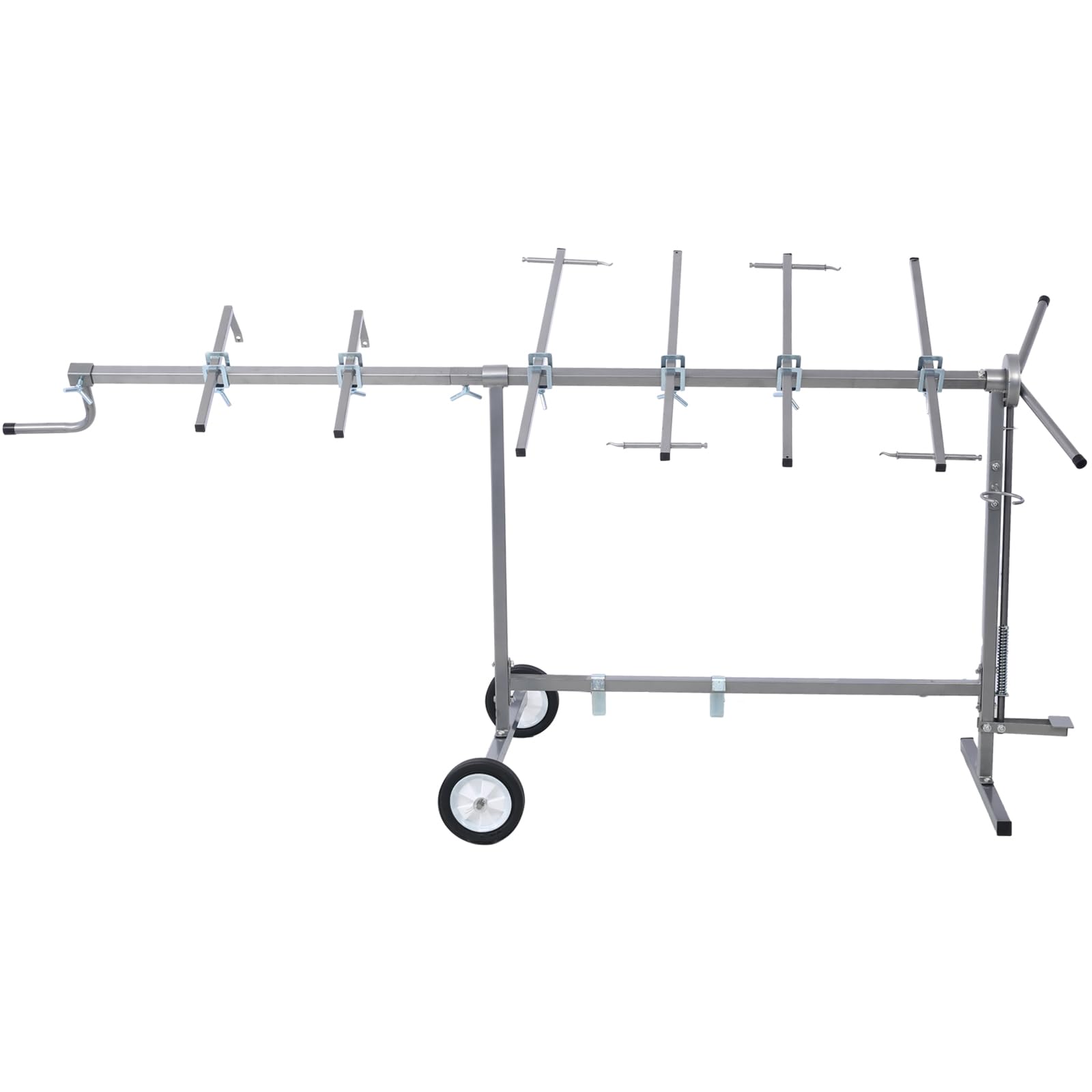 360° Rotating Heavy Duty Automotive Paint Stand - Car Body Panel Rack for Doors, Bumpers, Fenders & Hoods | Professional Auto Painting & Repair Workspace Organizer