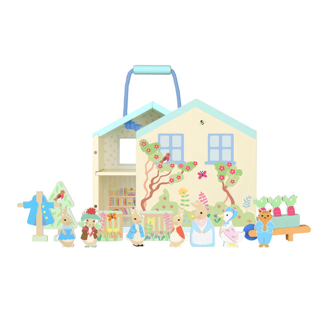 Peter Rabbit™ Portable Play Set - Lightweight & Travel-Friendly Kids Toy for Indoor & Outdoor Fun - Perfect for Playdates, Road Trips & Park Adventures