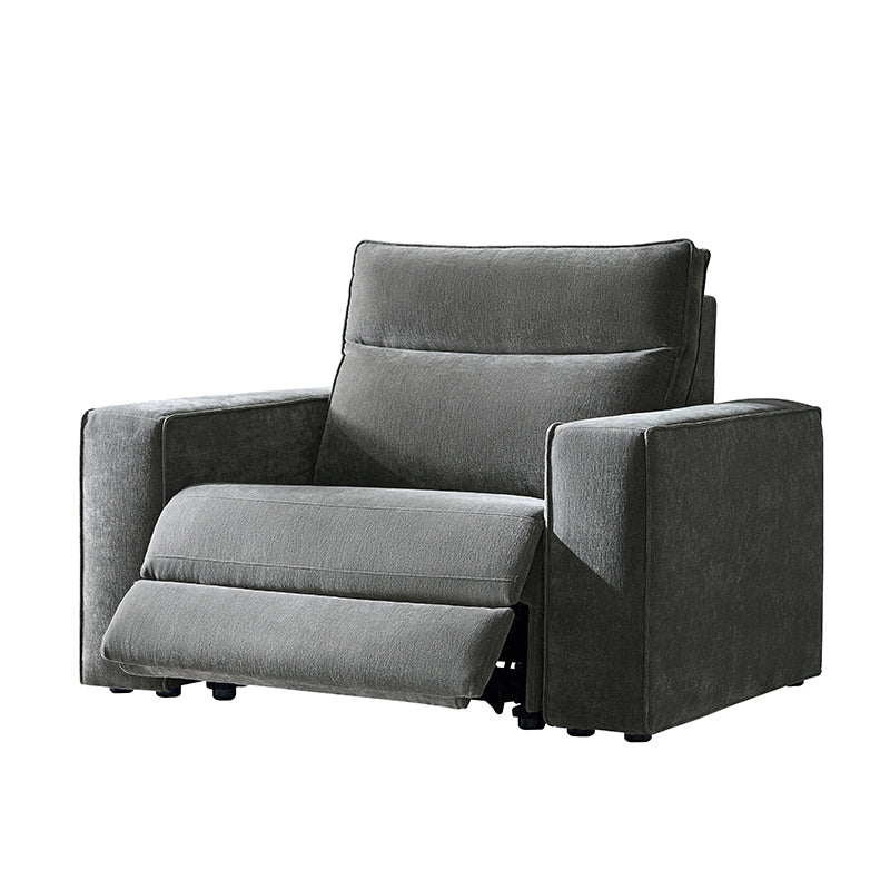 EliteNest Smart Modular Sofa with Power Recliners - Easy Assembly, Customizable Living Room Furniture for Modern Home & Entertainment Spaces