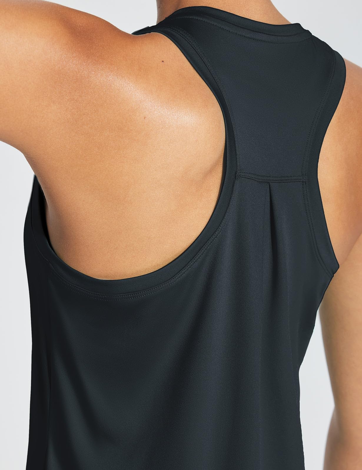 Baleaf Women's Workout Tank Top - Racerback Sleeveless Running Shirt, Loose Fit Yoga & Athletic Gym Sports Top for Women - Perfect for Running, Yoga, Gym & Outdoor Activities