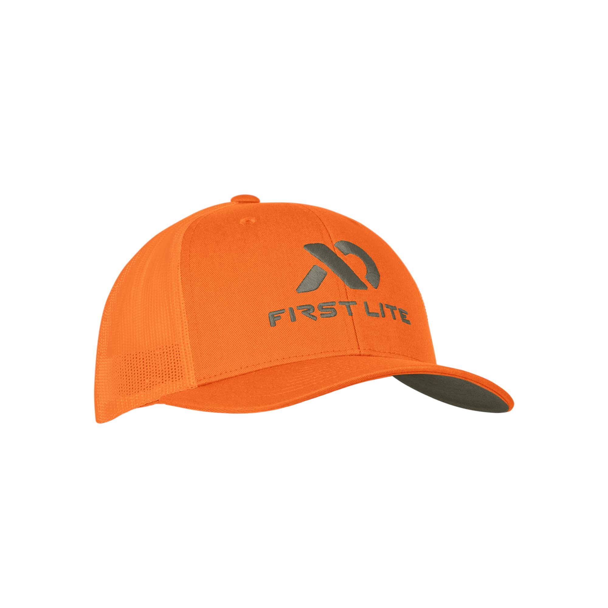 First Lite Trucker Hat for Men & Women - Lightweight Mesh Baseball Cap for Outdoor Activities, Hiking, and Fishing - Adjustable Snapback Design