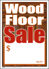100 Pack Wooden Sale Tags - Bulk Pricing Labels for Retail Stores, Boutiques & Flea Markets - Perfect for Discount Signs, Clearance Sales & Seasonal Promotions