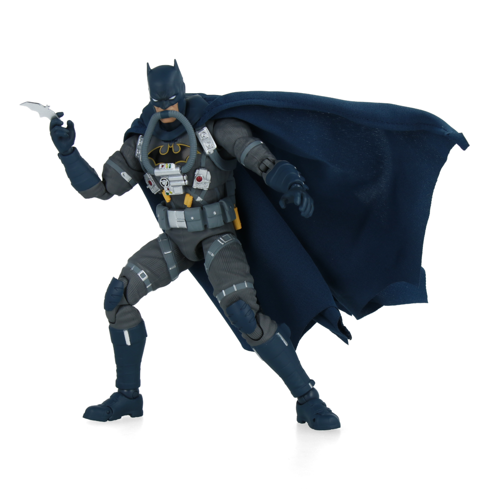 MAFEX Batman Hush Stealth Jumper Action Figure - Collectible DC Comics Superhero Toy for Display & Play - Perfect for Fans, Collectors, and Gift Giving