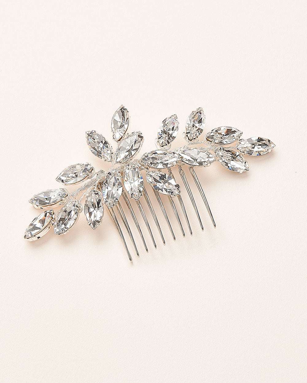 Nora Crystal Comb - Elegant Hair Styling Comb for Women, Detangling & Shine Enhancement | Perfect for Daily Use, Salon Styling & Special Occasions