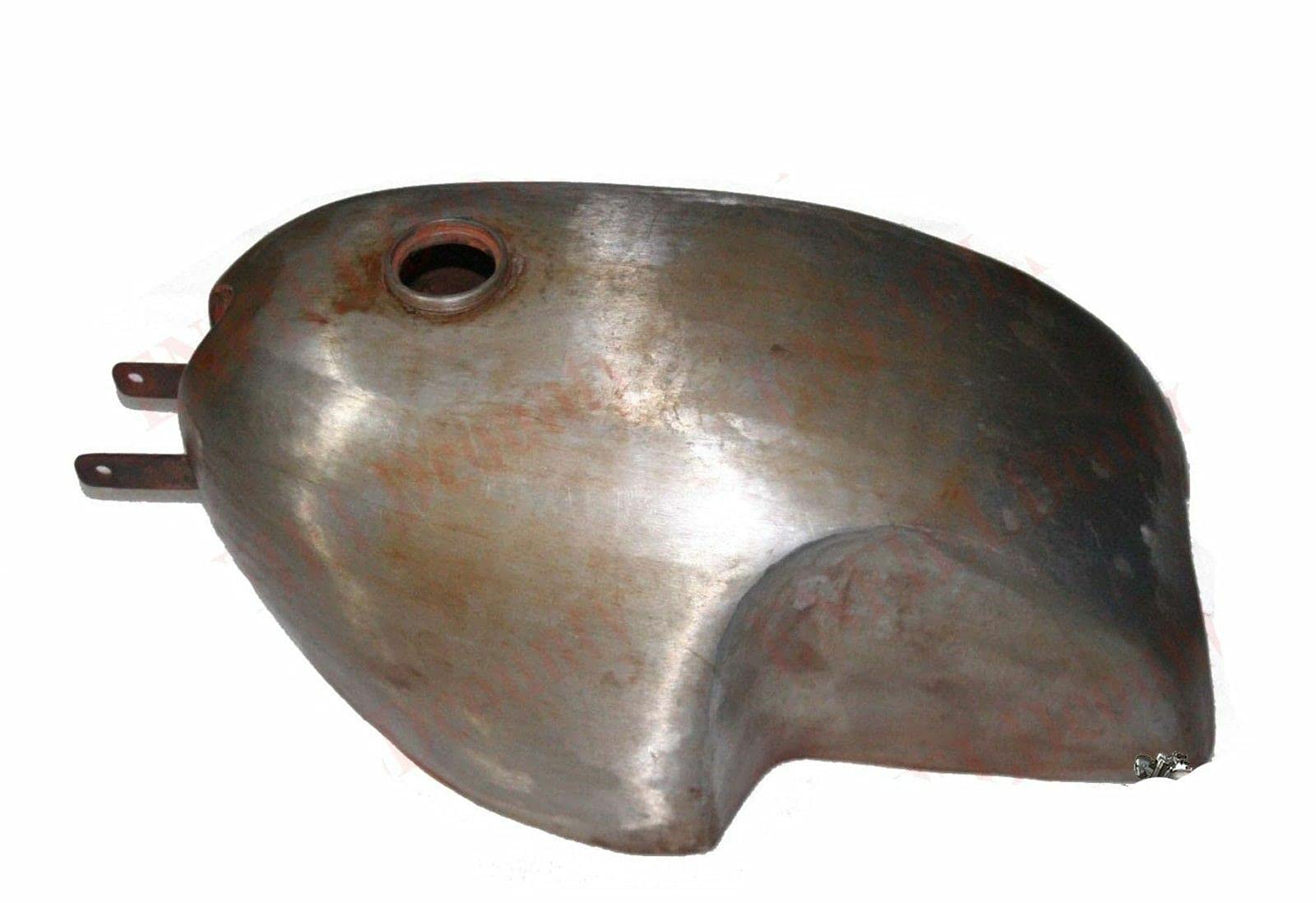 Vintage Velocette Motorcycle Petrol Fuel Gas Tank - Bare Metal Ready to Paint - Perfect for Classic Bike Restoration & Custom Builds