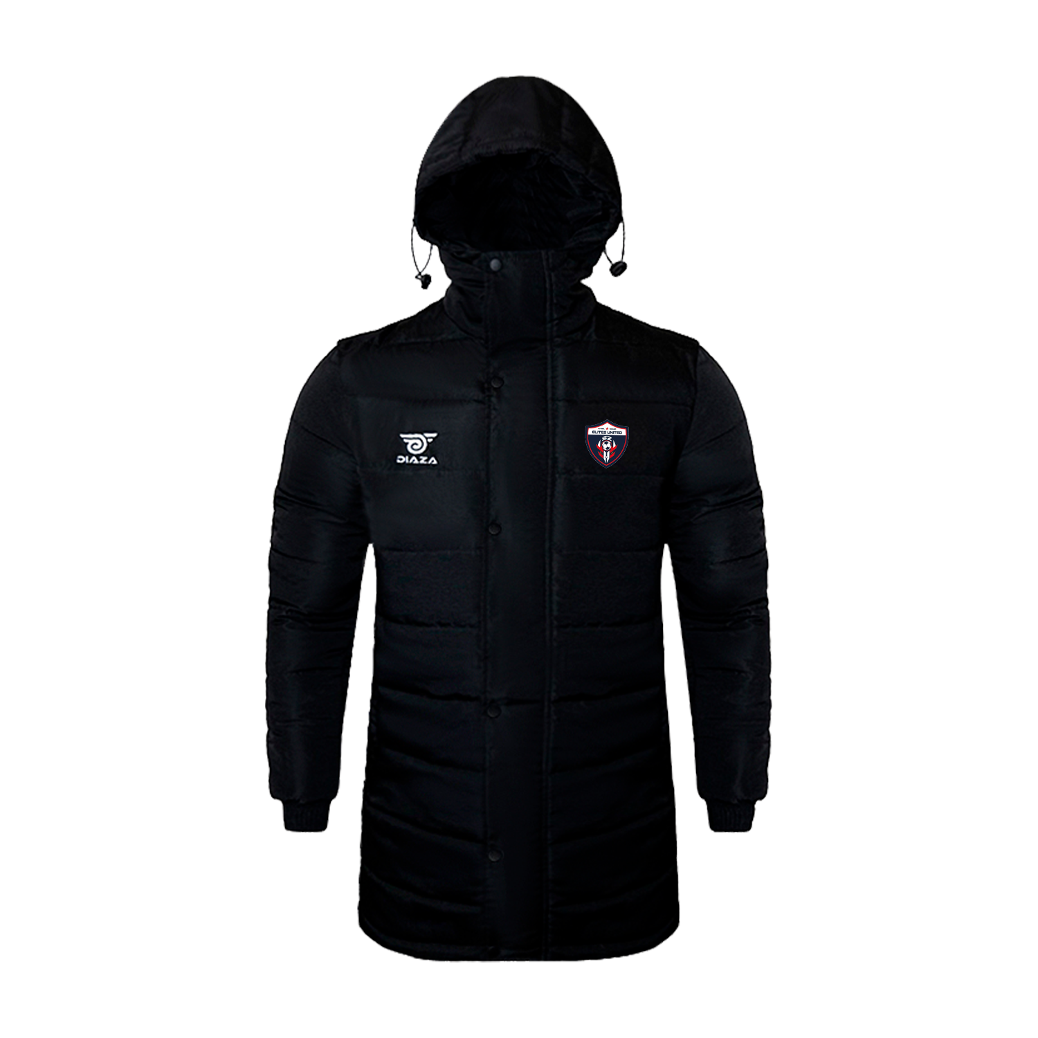 Elites United Polar Winter Jacket for Men & Women - Waterproof Insulated Ski Coat with Hood - Perfect for Snowboarding, Hiking & Cold Weather Outdoor Activities