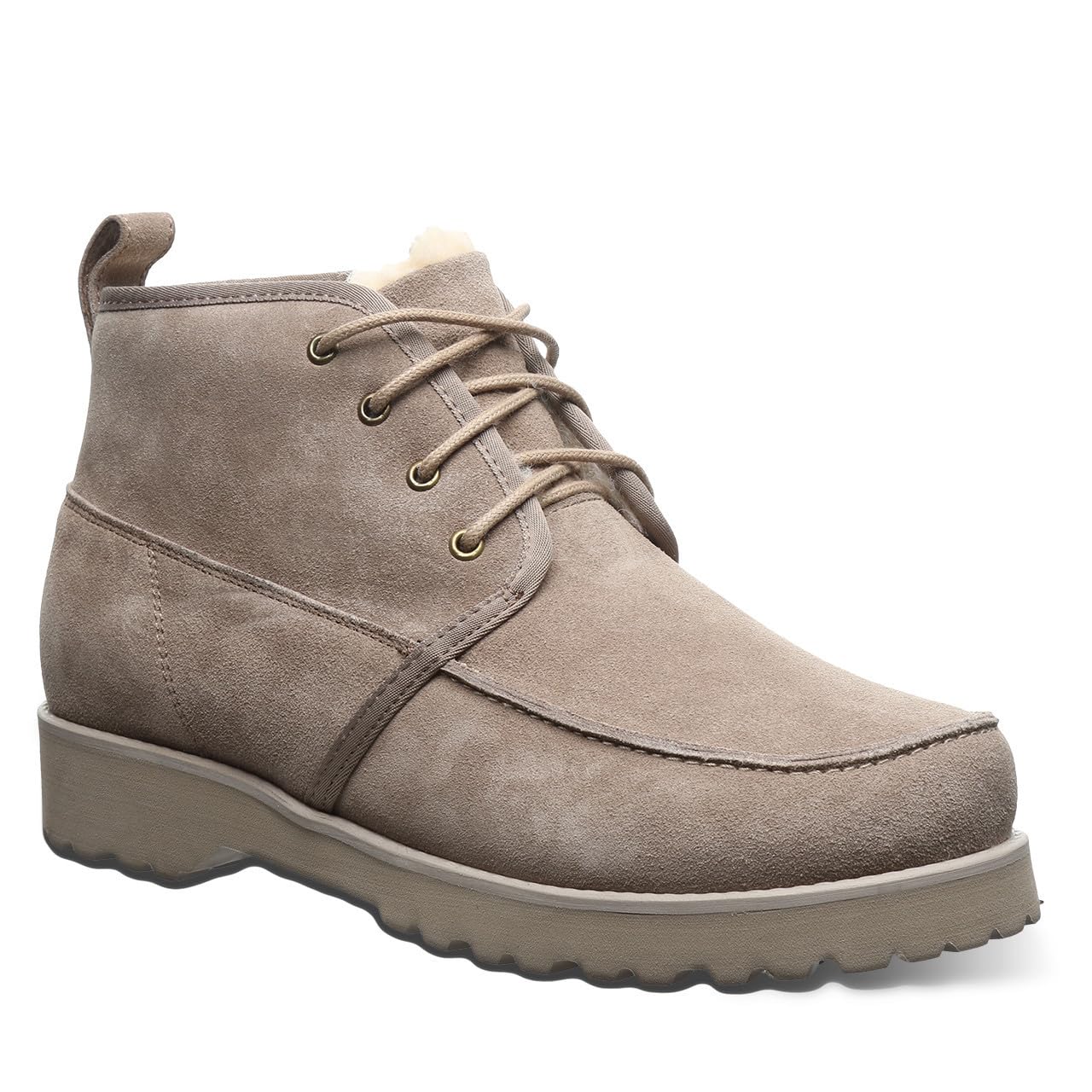 BEARPAW Men's Kyle Boot - Classic Suede Lace-Up Boots for Men | Comfortable Winter & Outdoor Boots for Hiking, Casual Wear & Cold Weather