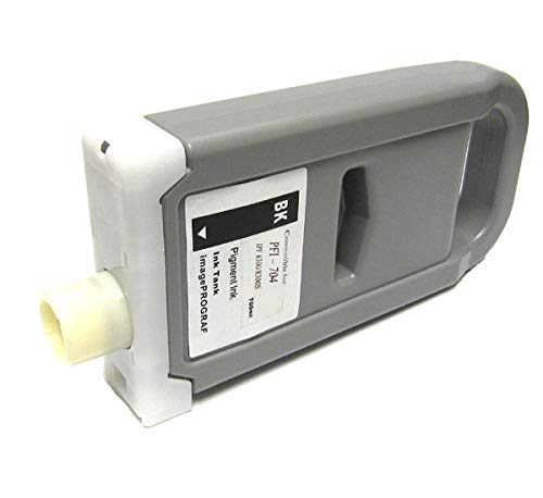 Canon PFI-704 Compatible Ink Cartridge Replacement for IPF8300s/IPF8300 Printer - High Yield Black (PFI704 BK) - Ideal for Office Printing, Large Format Documents & Professional Graphics
