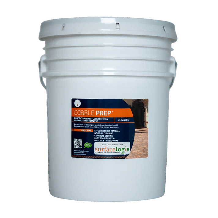 Cobble Prep Efflorescence & Organic Stain Remover - Heavy-Duty Cleaner for Brick, Concrete & Masonry - Perfect for Driveways, Patios & Walkways