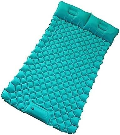 HAENJA Inflatable Air Mattress for Camping - Double Size Portable Air Bed for Outdoor Adventures, Hiking & Travel - Lightweight & Easy to Set Up