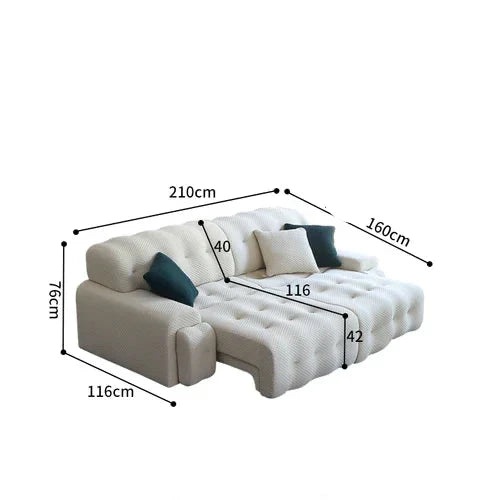 Divano Lazy Sofa Bed - Convertible Folding Futon for Living Room, Bedroom & Small Spaces | Comfortable Lounge Chair & Guest Bed for Apartments