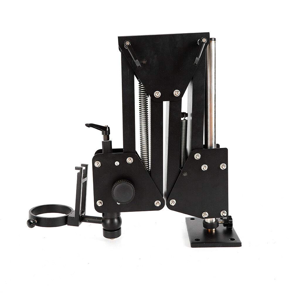 7X-4.5X Multi-Directional Jewelry Microscope for Gem & Diamond Setting - Professional Micro-Setting Microscope with Stand - Perfect for Jewelry Making, Watch Repair & Engraving (USA Stock)