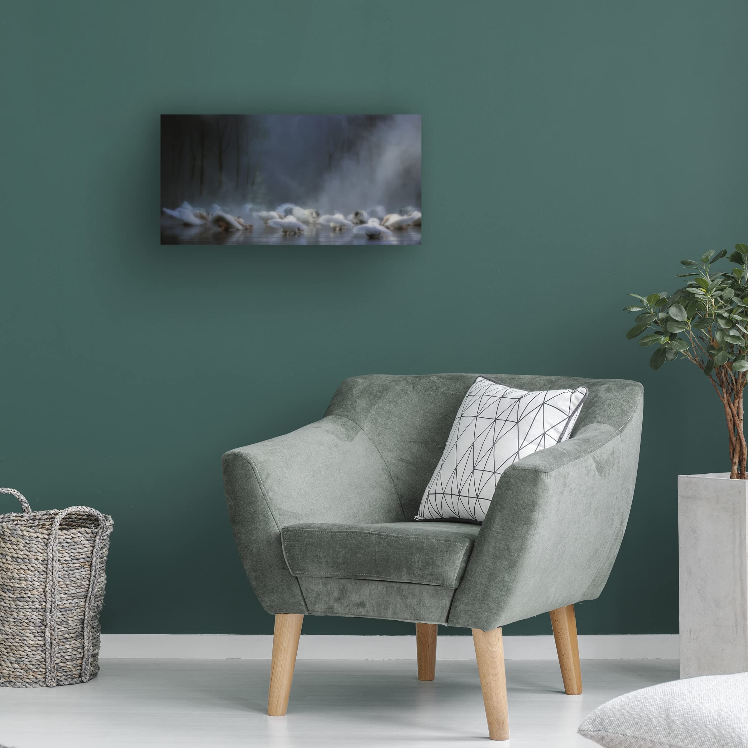 Trademark Fine Art 'Von Rothbart's Curse' Canvas Wall Art by Peet Van Den - Gothic Home Decor for Living Room, Bedroom & Office
