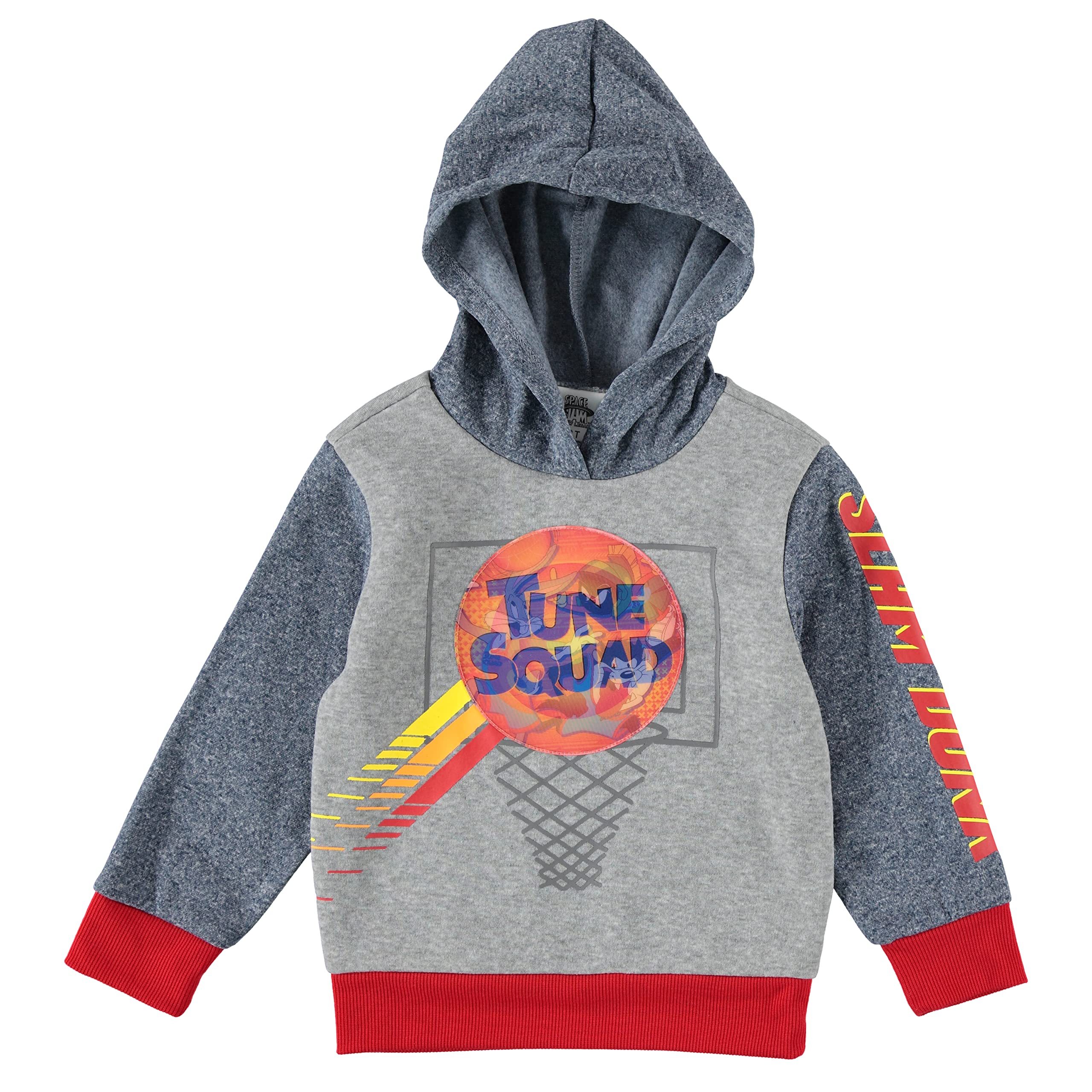 Space Jam Boys Fleece Hoodie & Jogger Set - Tune Squad Hologram for Play & Lounge