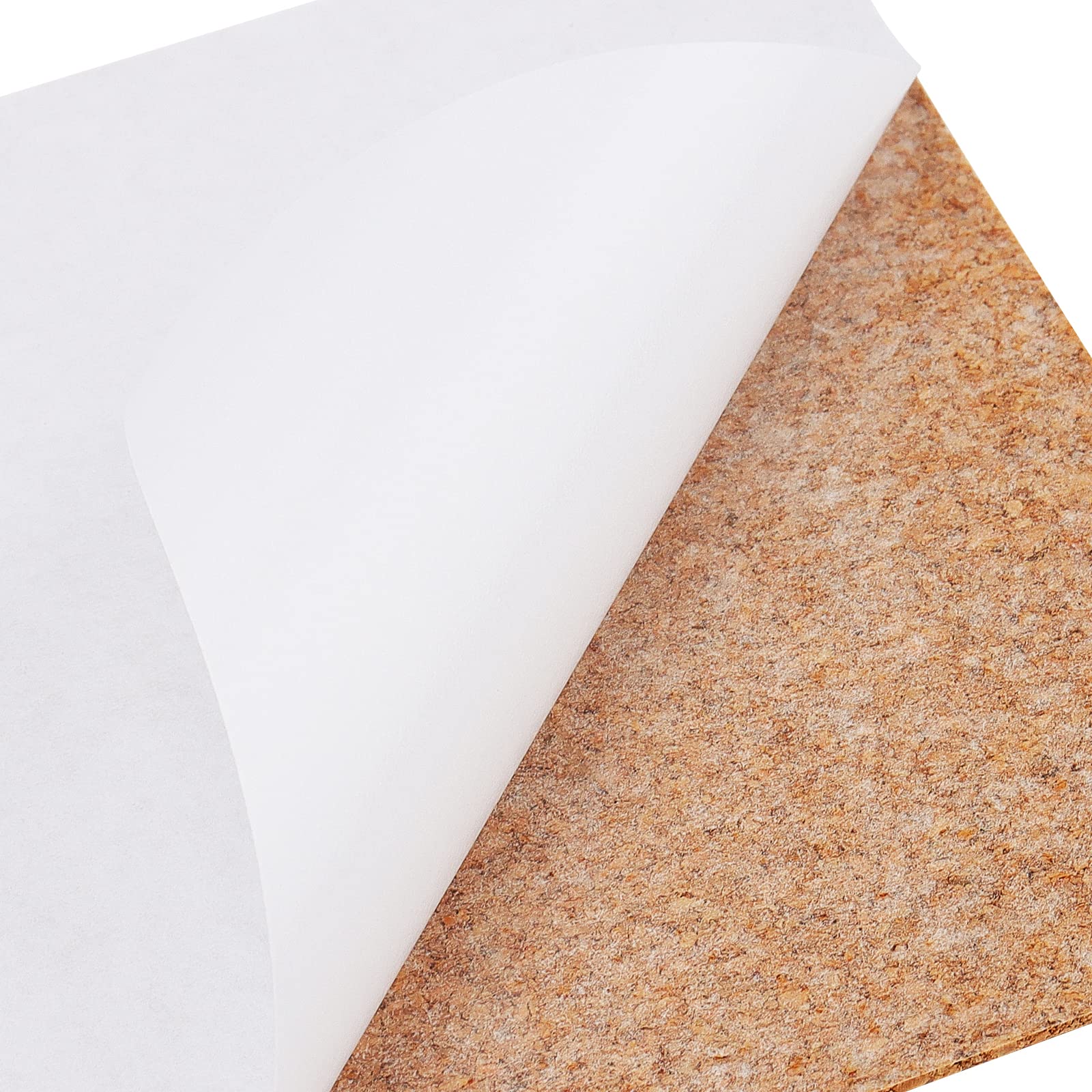 40 Pack 4x4 Inch White Ceramic Coasters with Cork Backing - Unglazed Square DIY Craft Tiles for Drink Holders, Home Decor, and Wedding Party Supplies