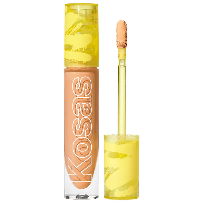 Kosas Corrector Revealer Super Creamy + Brightening Concealer with Caffeine & Hyaluronic Acid – Dark Circle Treatment for Under Eyes, Perfect for Daily Makeup & Skincare Routine