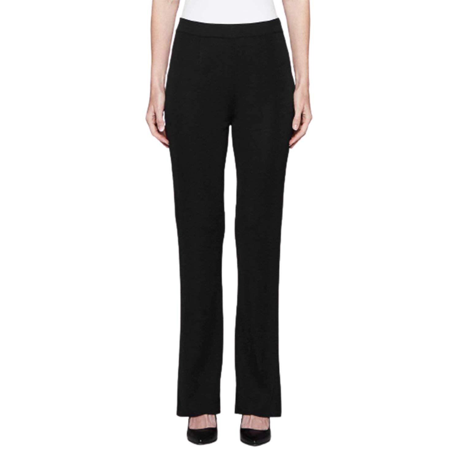MISOOK Women's Pull On Pants - Comfortable Stretch Waist, Machine or Hand Wash Cold - Perfect for Work, Travel & Casual Wear