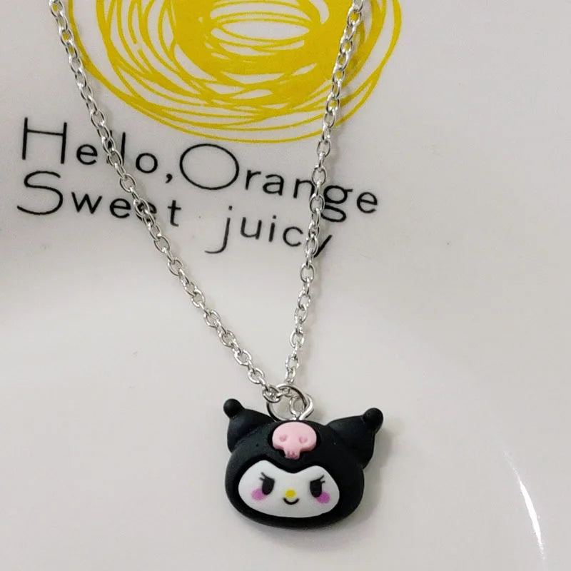 Halloween Orange Sweet Juicy Necklace - Fun & Playful Fruit Jewelry for Costume Parties, Cosplay, and Festive Accessories