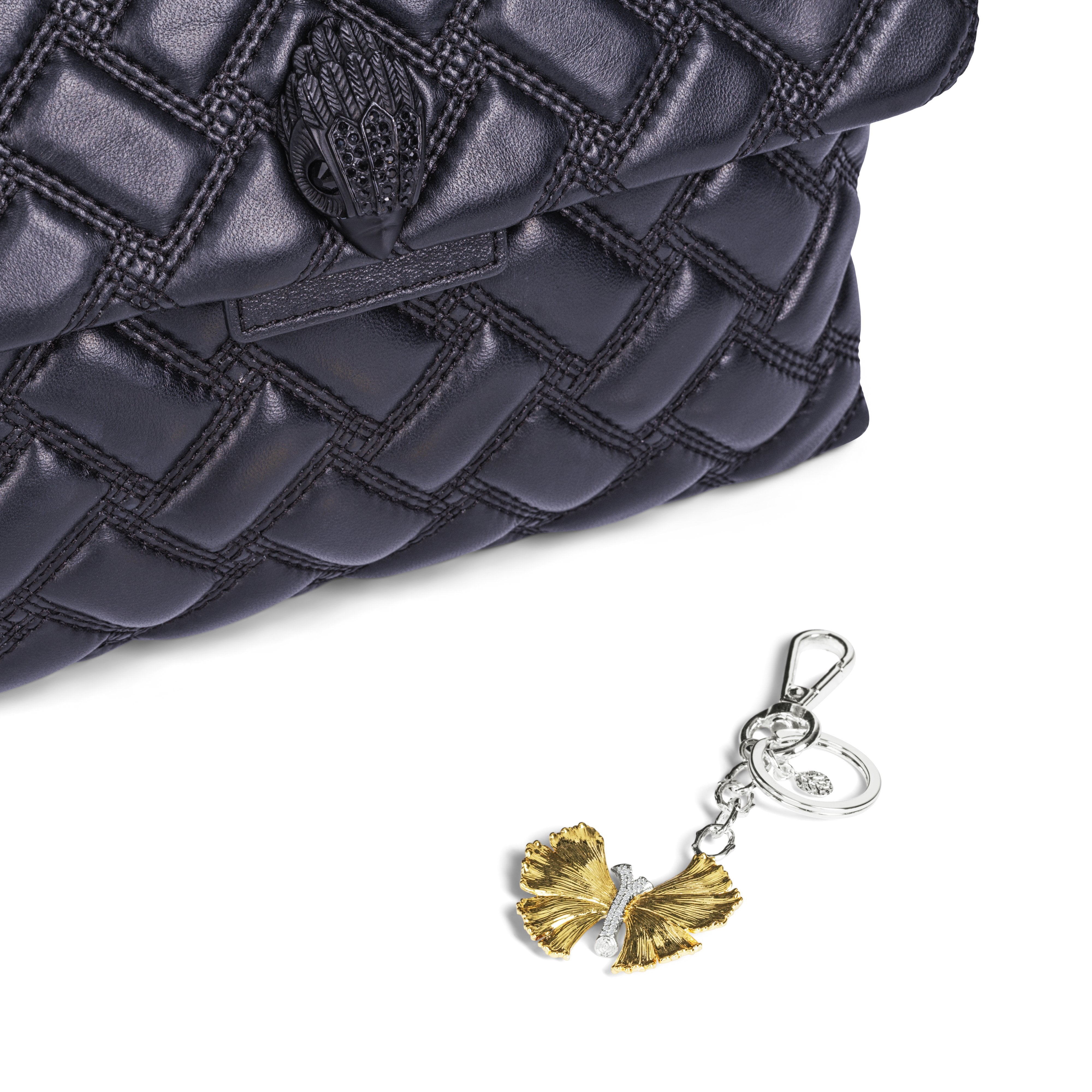 Elegant Butterfly Ginkgo Keychain - Unique Leaf Design for Women & Men - Perfect for Gifts, Bags, and Everyday Carry