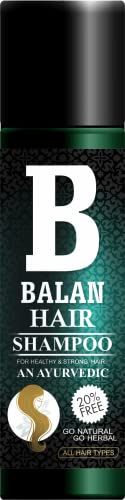 BALAN HAIR SHAMPOO - Ayurvedic Anti Hair Fall Treatment for Women & Men | Natural Herbal Shampoo for Hair Growth & Thickening | Perfect for Daily Use & Scalp Care