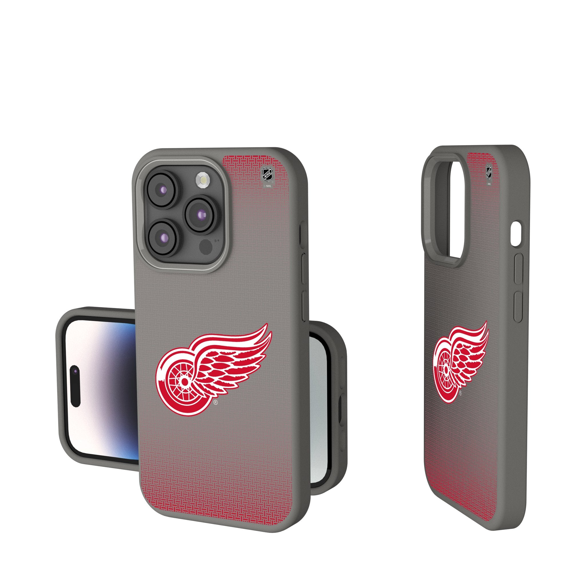 Detroit Red Wings Soft Touch Linen Phone Case for iPhone & Samsung - Durable & Stylish Protection for Everyday Use