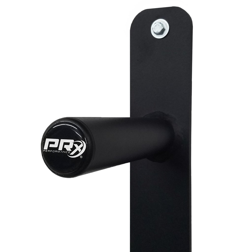PRx Weight Plate Storage Rack - Heavy Duty Barbell Plate Organizer for Home Gym & Garage Workout Equipment - Perfect for Weightlifting, CrossFit, and Strength Training