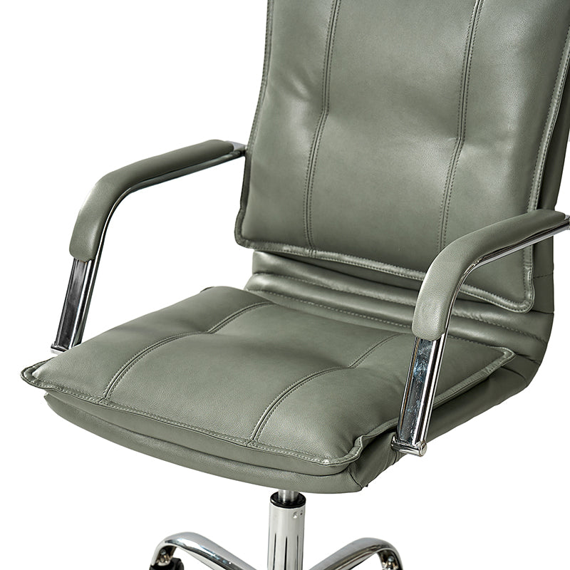 Ergonomic Doug Task Chair with Padded Arms - Adjustable Office Chair for Home & Work - Comfortable Desk Chair with Lumbar Support for Long Hours Sitting