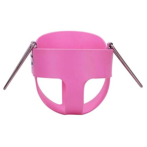 Highback Full Bucket Swing Set for Kids - Pink Outdoor Play Equipment | Fast 3-7 Day Delivery | Perfect for Backyards, Parks & Playgrounds