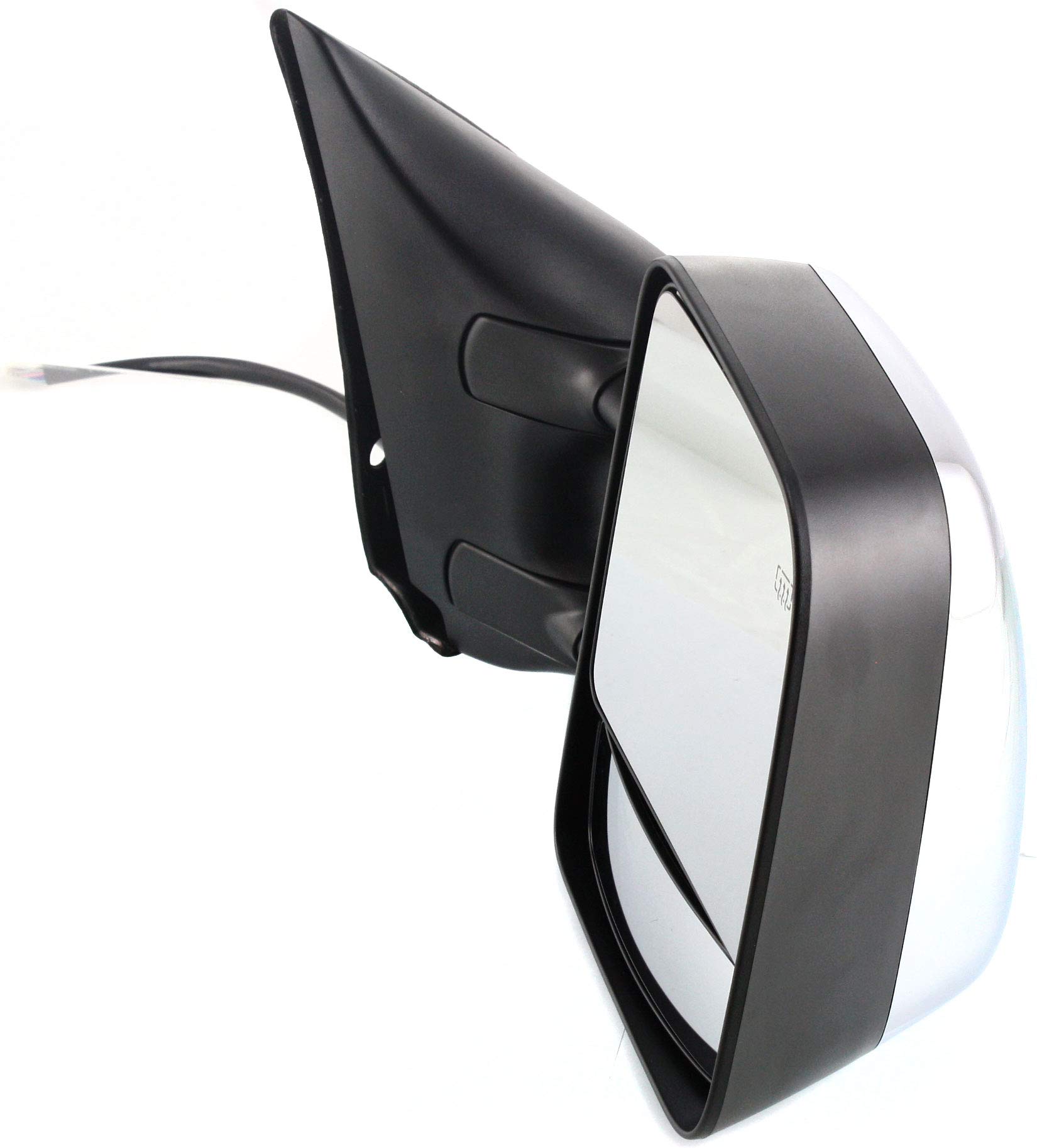 **2004-2015 Nissan Titan Power Heated Towing Mirrors – Driver & Passenger Side, Memory Chrome, Towing Package – Perfect for Winter Driving & Heavy-Duty Towing**