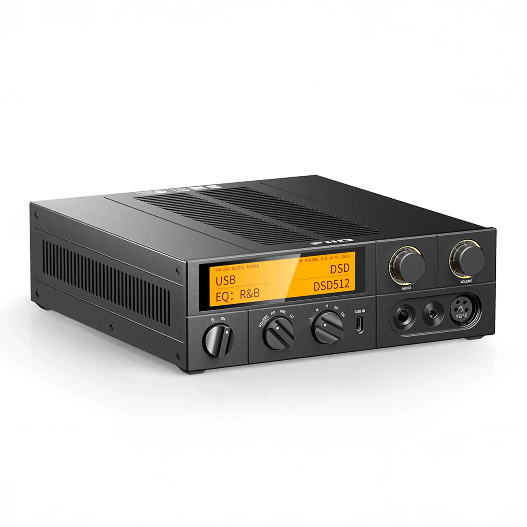 FiiO K17 High-Resolution Desktop DAC and Headphone Amplifier - Perfect for Audiophiles, Music Production & Gaming Setup