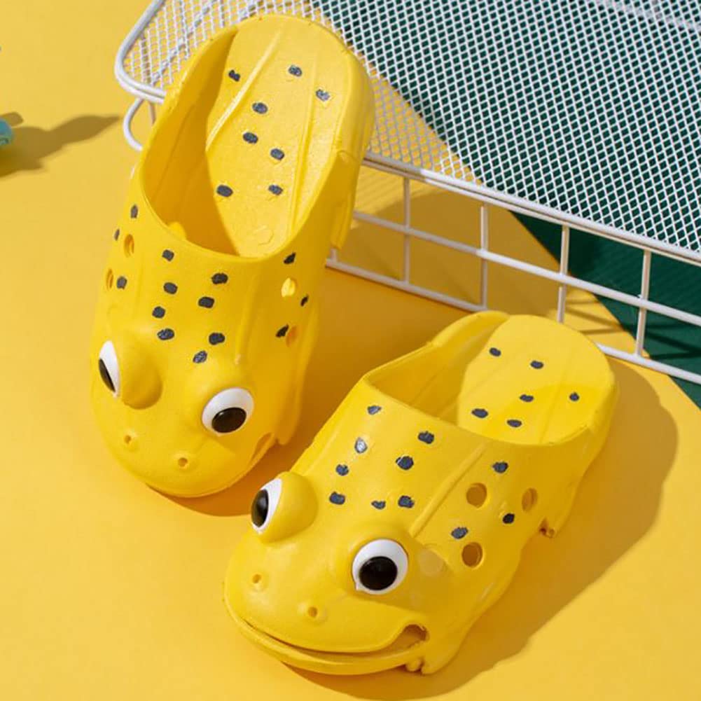 Funny Frog Slippers for Men & Women - Cute Cartoon Animal House Shoes, Non-Slip Bathroom & Pool Slides - Perfect for Indoor, Spa, Beach & Lounging