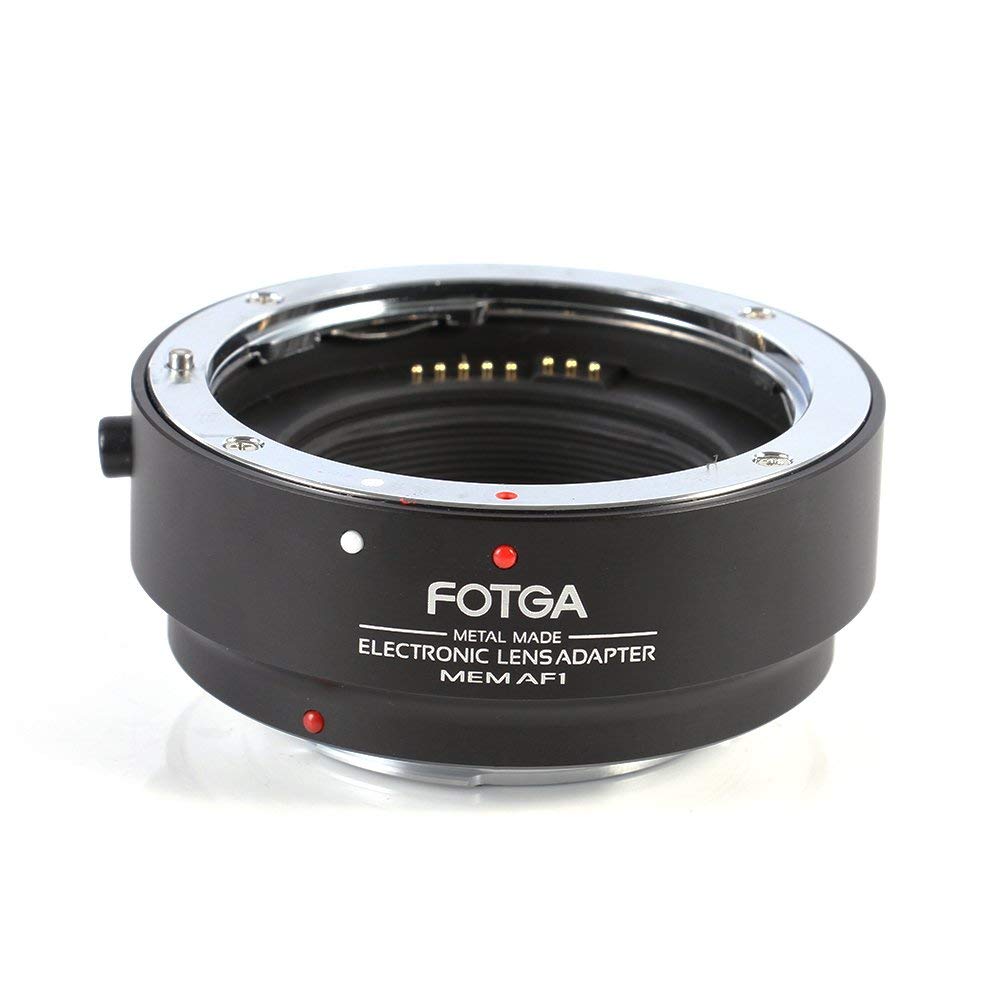 Fotga Electronic Auto Focus Lens Adapter Ring - EOS EF to EOS M Mount (M3/M5/M6/M10/M50/M100) with 1/4