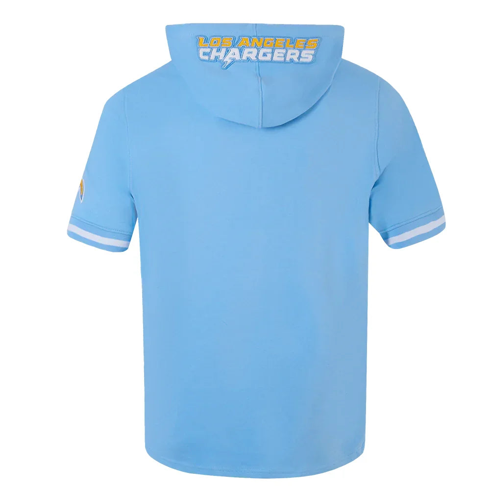 Justin Herbert #10 Chargers Men's Short Sleeve Hoodie - NFL Pro Standard Pullover for Game Day, Tailgating & Casual Wear