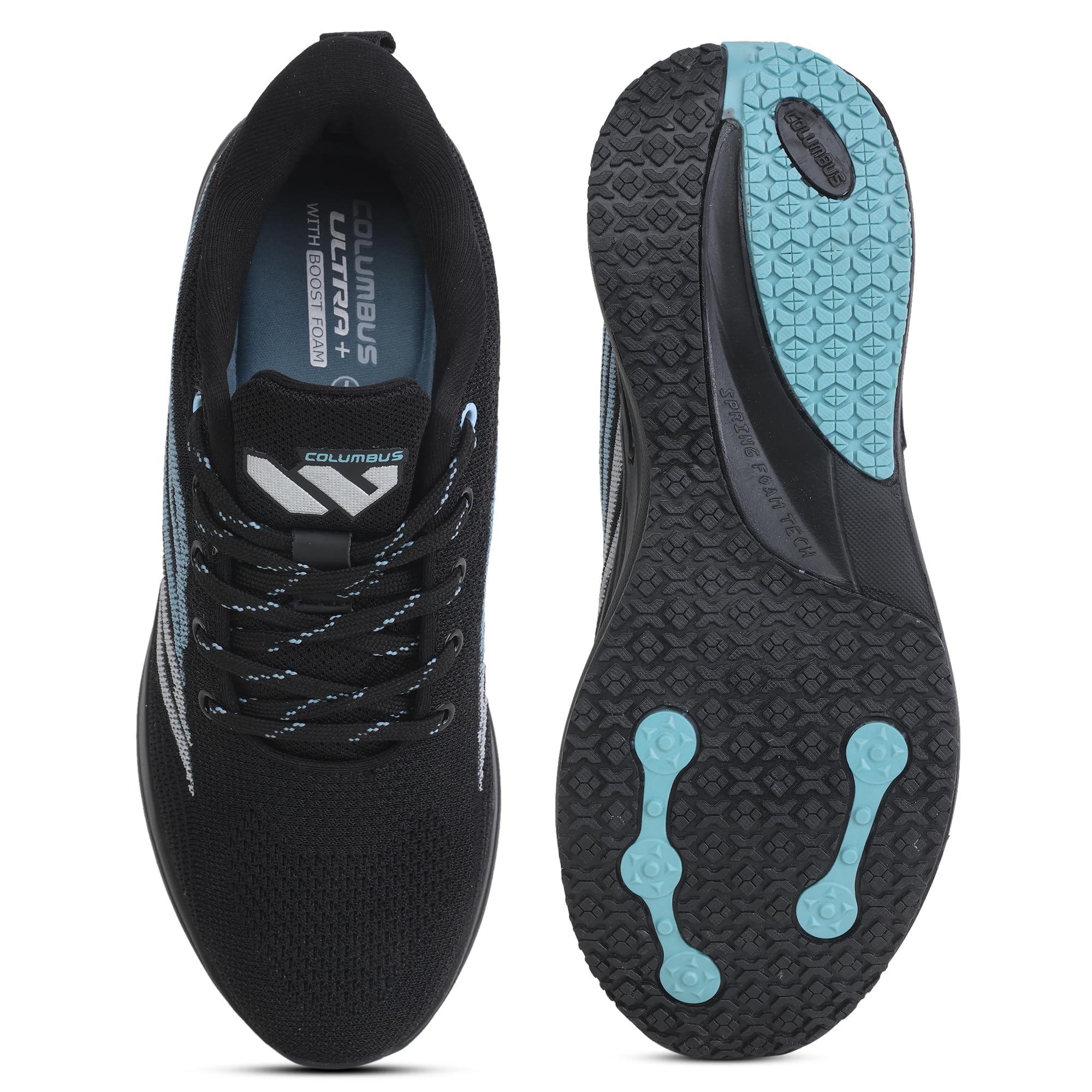 Columbus Men's Jingo Sports Running Shoes - Lightweight Athletic Sneakers for Jogging, Gym & Outdoor Workouts | Perfect for Running, Training & Daily Wear