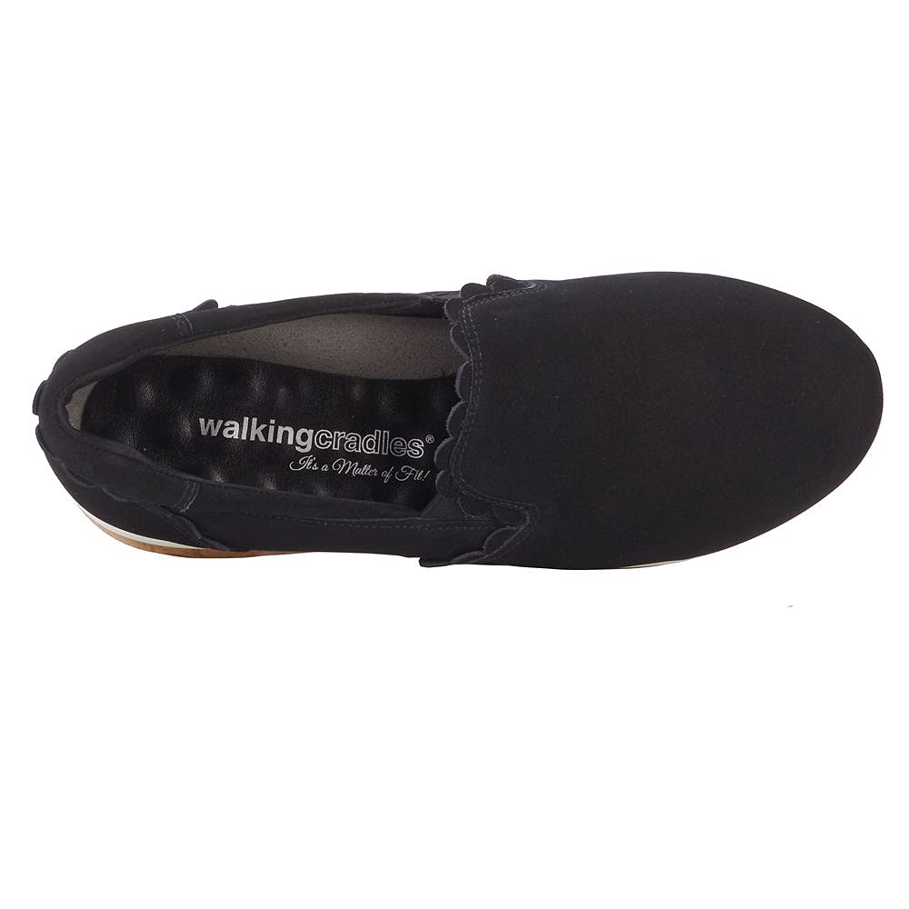 Walking Cradles Delta Women's Slip-On Comfort Shoes - Lightweight & Supportive Loafers for Work, Travel & Everyday Wear