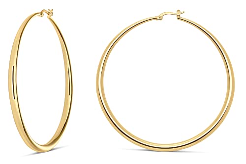 14K Gold Plated / 2.8 in - LARGE