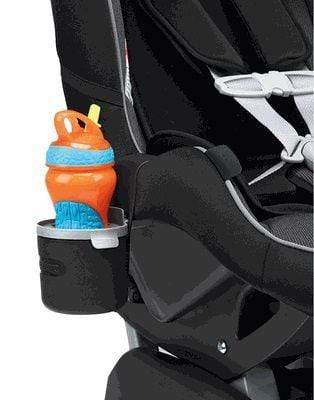 Peg Perego Convertible Car Seat Cup Holder - Charcoal Gray | Universal Fit for Most Car Seats | Perfect for Travel, Road Trips & Daily Commutes