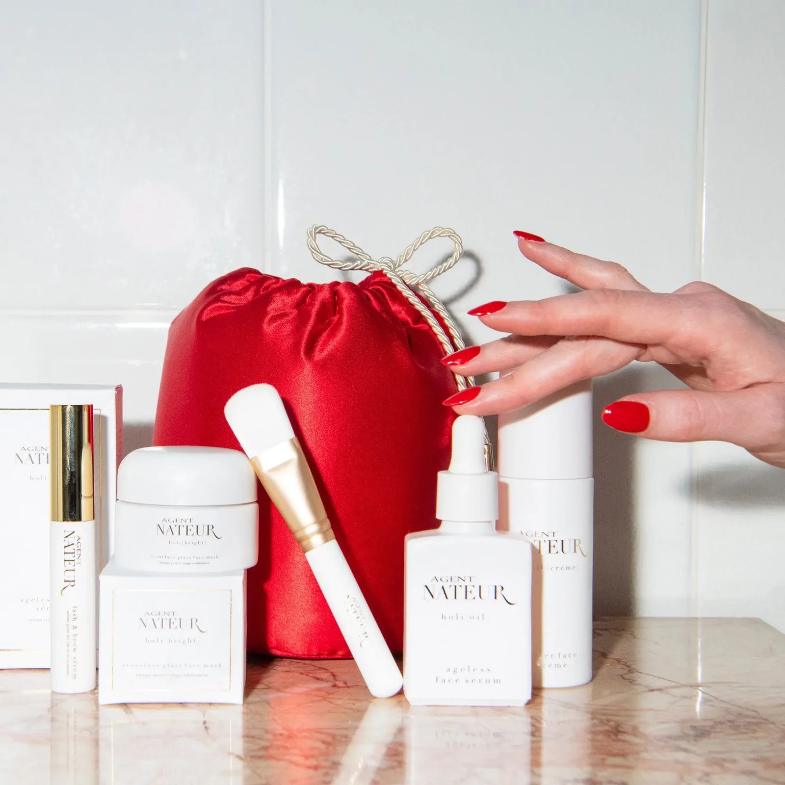 Limited Edition Agent Nateur x Zizi Donohoe Glowing Out Skincare Set - $725 Value | Luxury Skincare Routine for Radiant Skin at Home & Spa Days