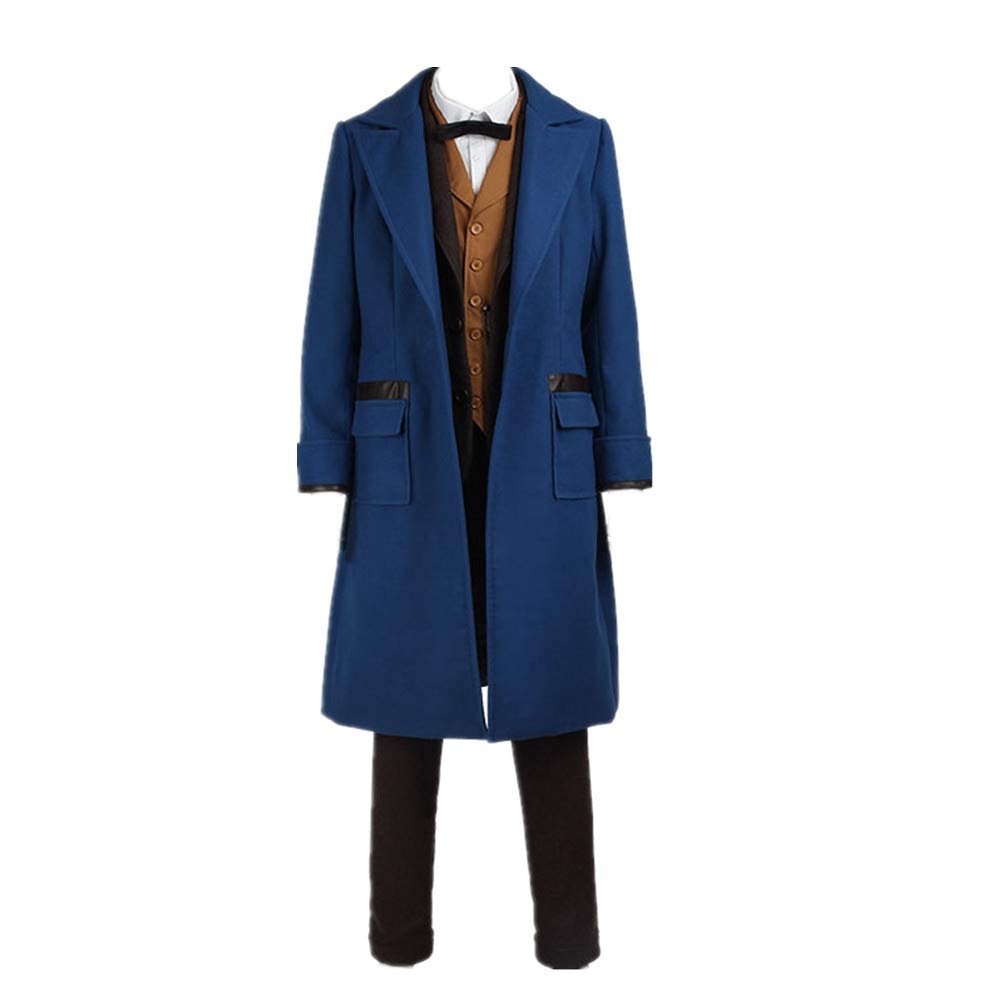 Newt Scamander Cosplay Costume Full Set - Fantastic Beasts Anime Outfit for Halloween, Christmas & Cosplay Parties | Perfect for Conventions, Themed Events & Dress-Up