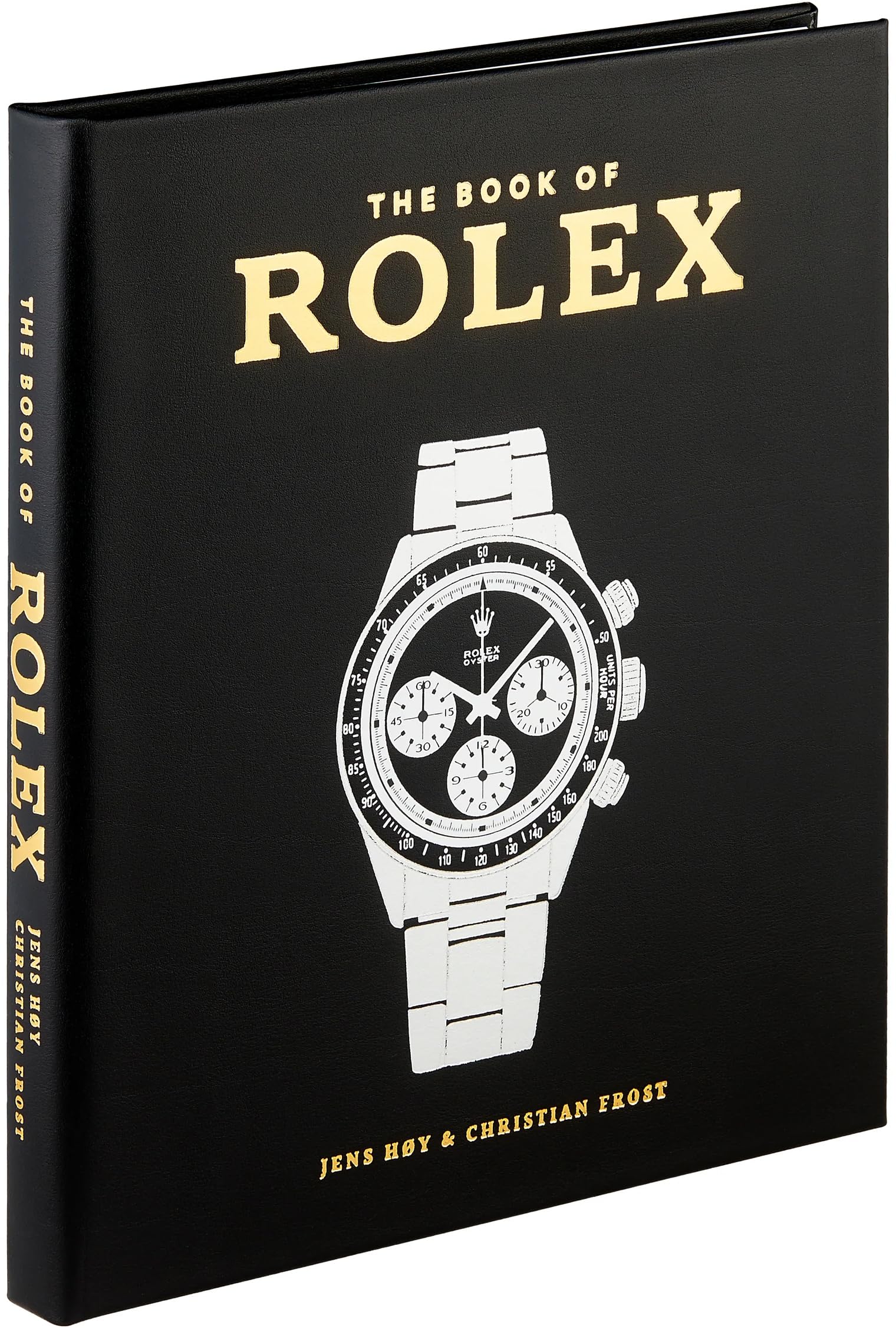 The Book of Rolex: A Comprehensive Guide to Rolex Watches | Handbound Black Bonded Leather Hardcover | 200 Pages (9.12