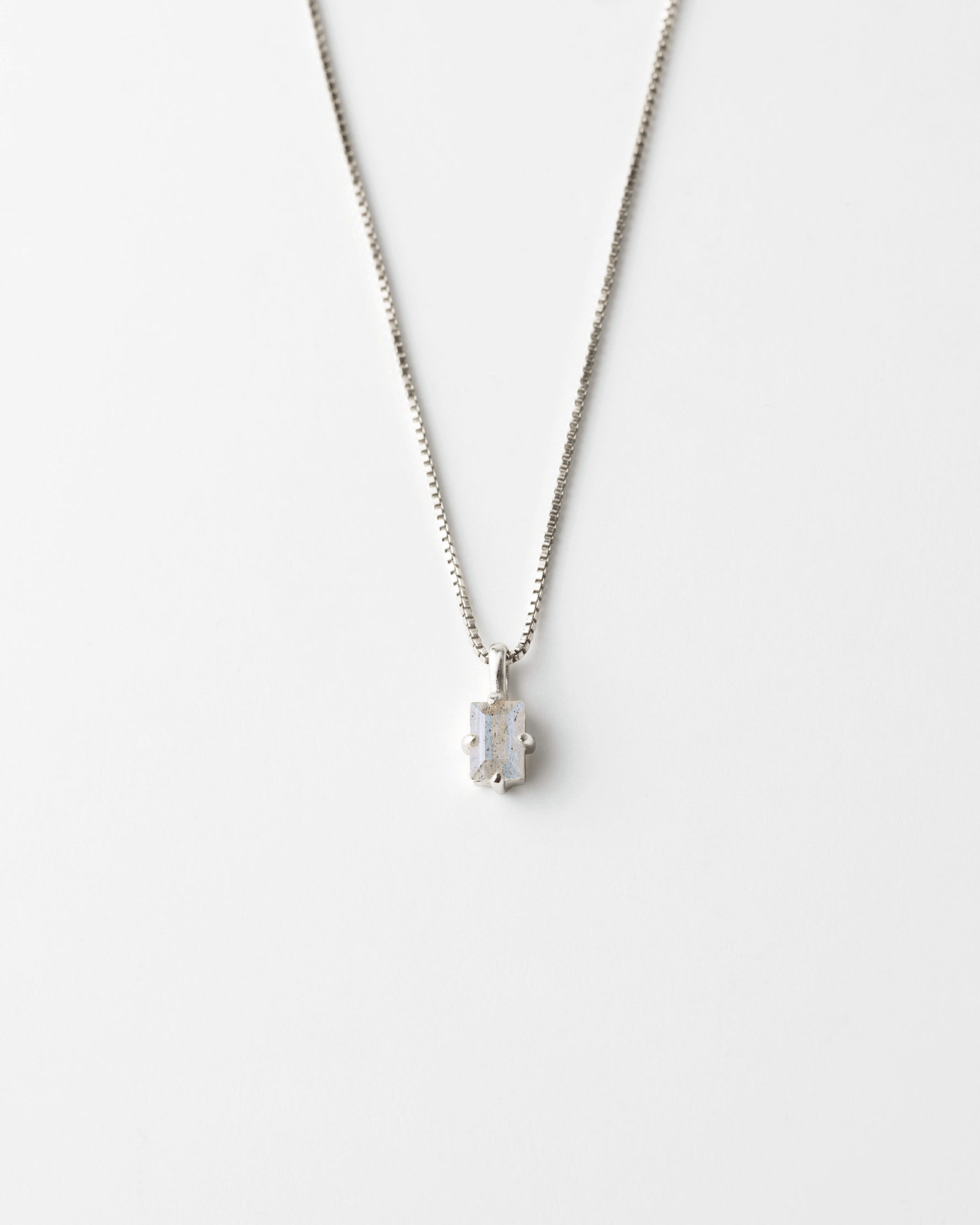 Elegant Grand Baguette Necklace for Women - 18K Gold Plated French Style Pendant - Perfect for Weddings, Parties & Special Occasions
