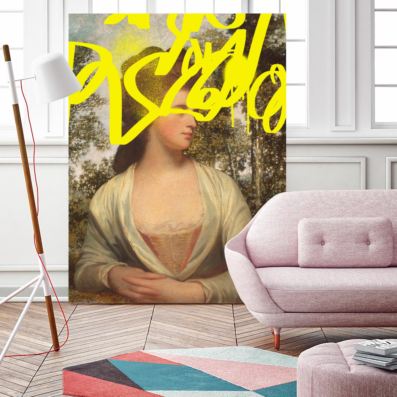 Hidden Portrait IV - Premium Wall Art for Home & Office Decor | Perfect for Living Room, Bedroom, and Gallery Display