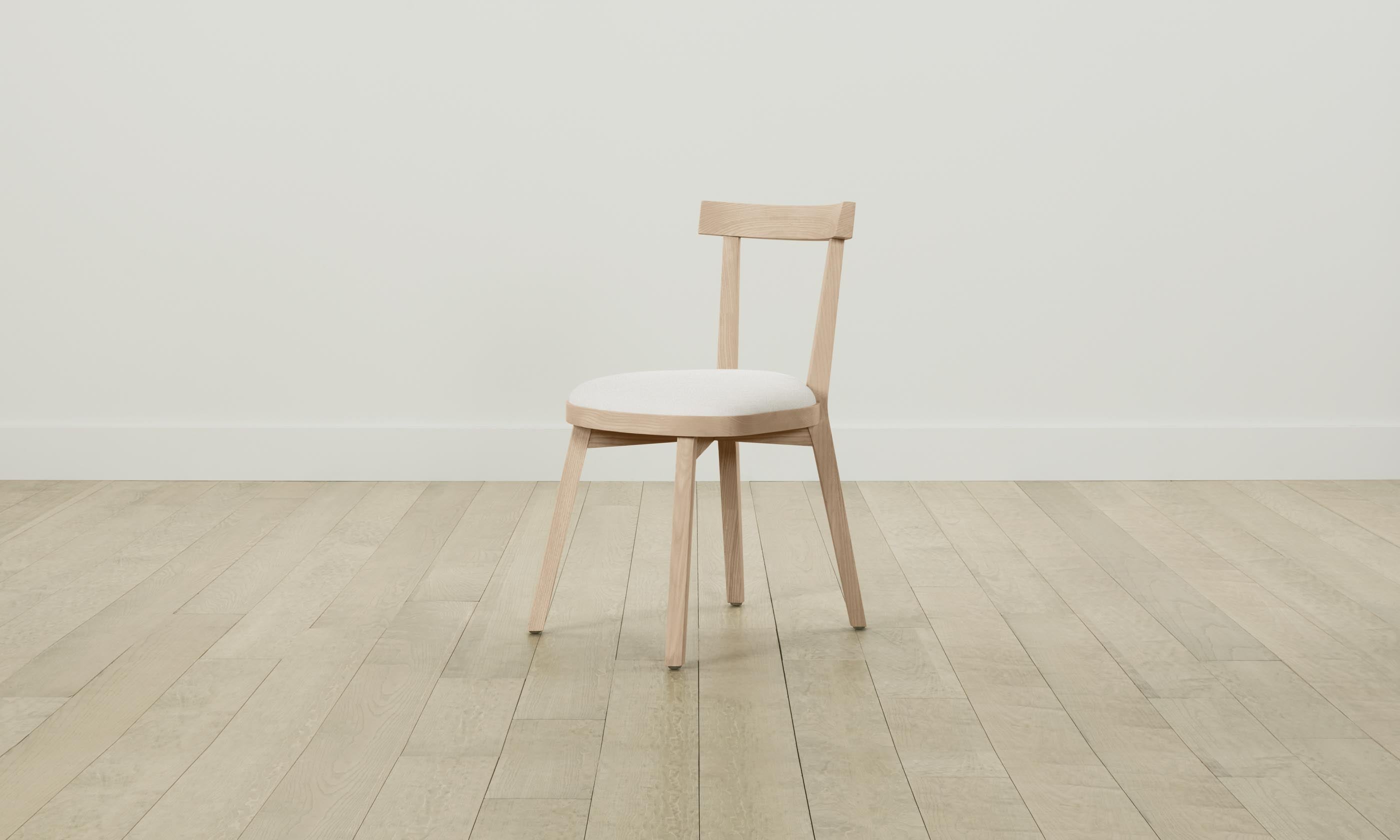 Allen Dining Chair - Performance Linen Weave Fabric Upholstered Seat - Modern Comfort for Kitchen, Dining Room & Office Use