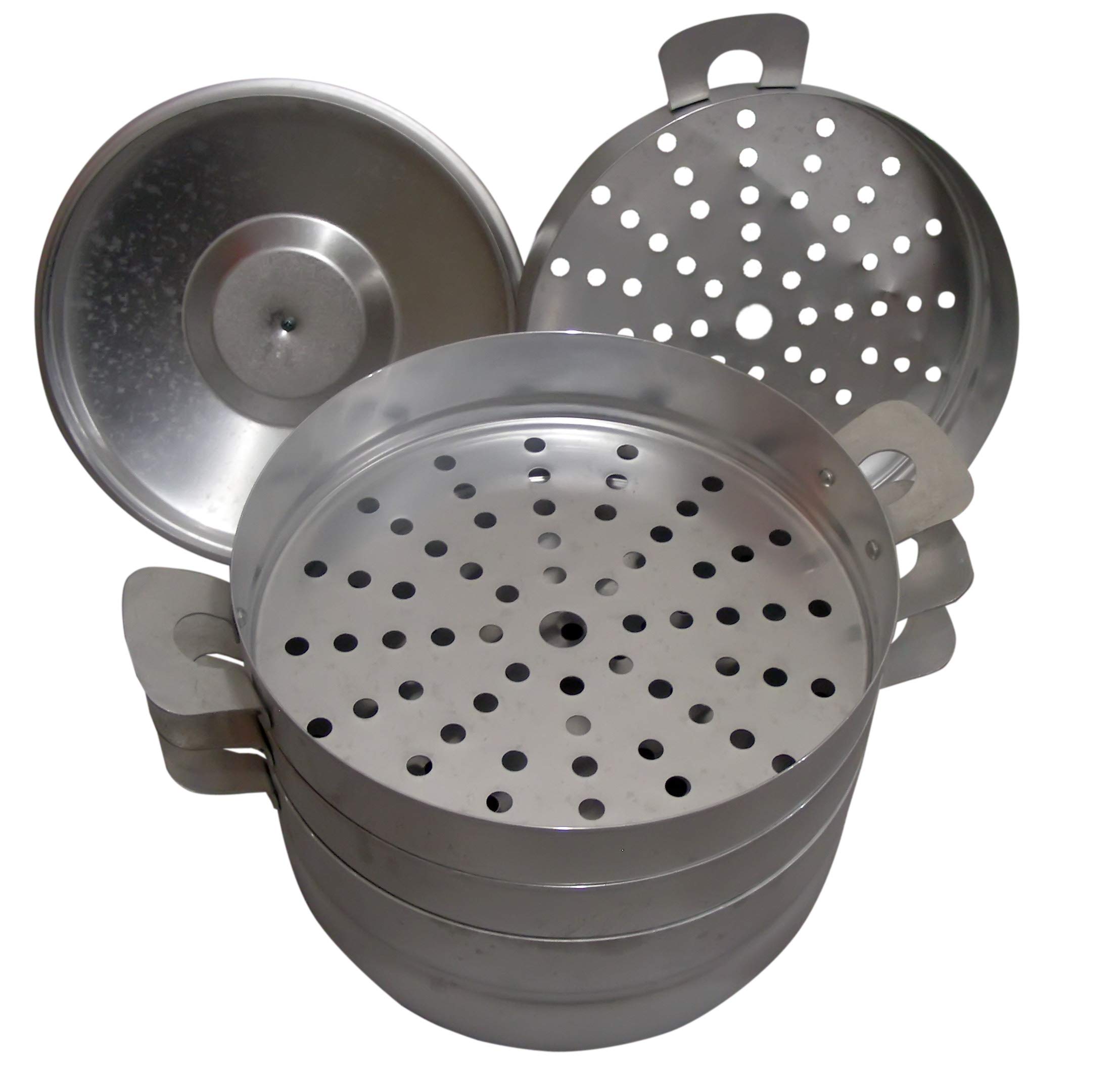 Mantovarka Manti Maker Steamer - Professional Dumpling Maker for Russian Pelmeni, Manti & Dumplings - Includes Free Russian Recipe Book - Perfect for Home Cooking & Traditional Meals