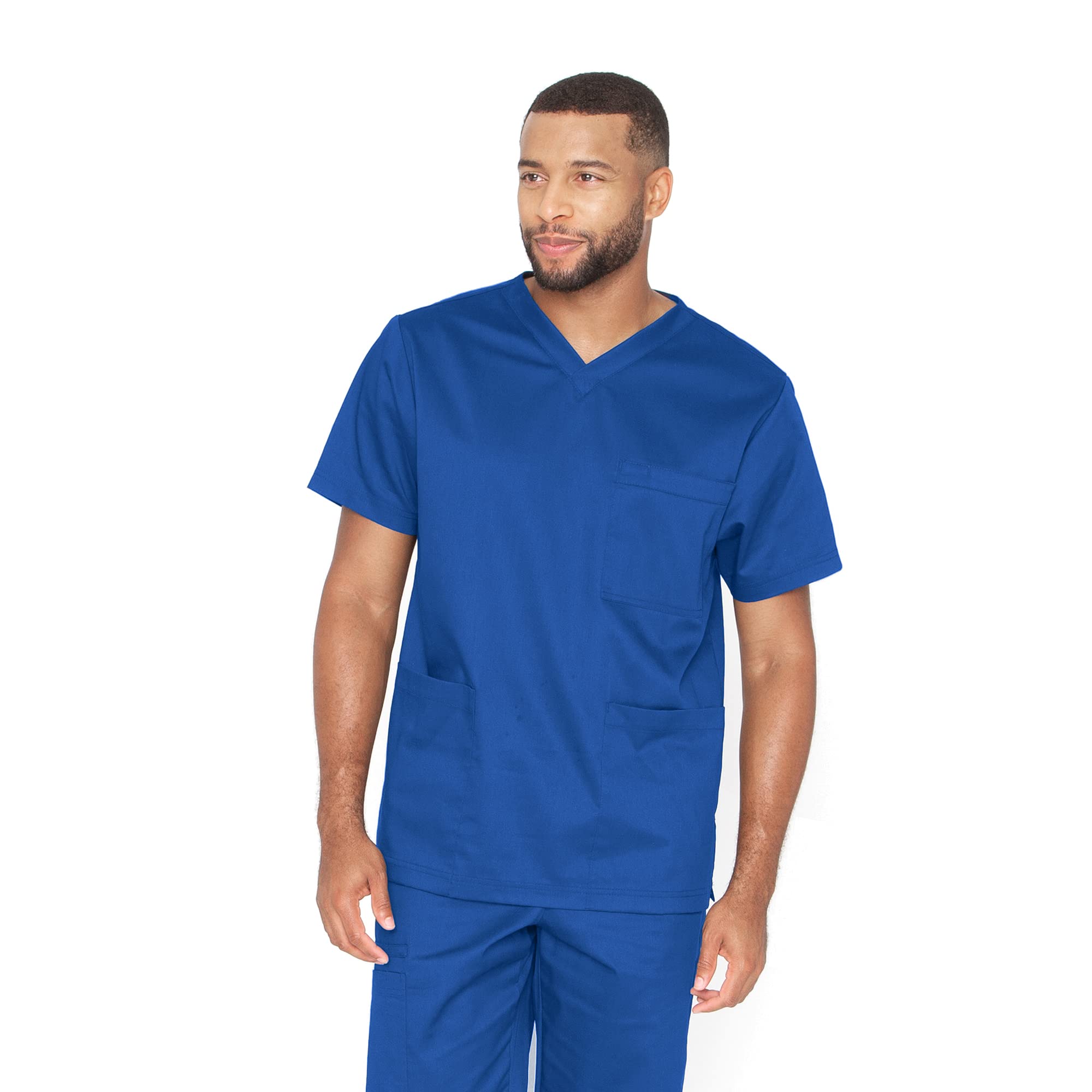 Barco Essentials Unisex Omni Scrub Top - Comfortable Medical Uniform for Doctors & Nurses - Perfect for Hospitals, Clinics & Healthcare Professionals