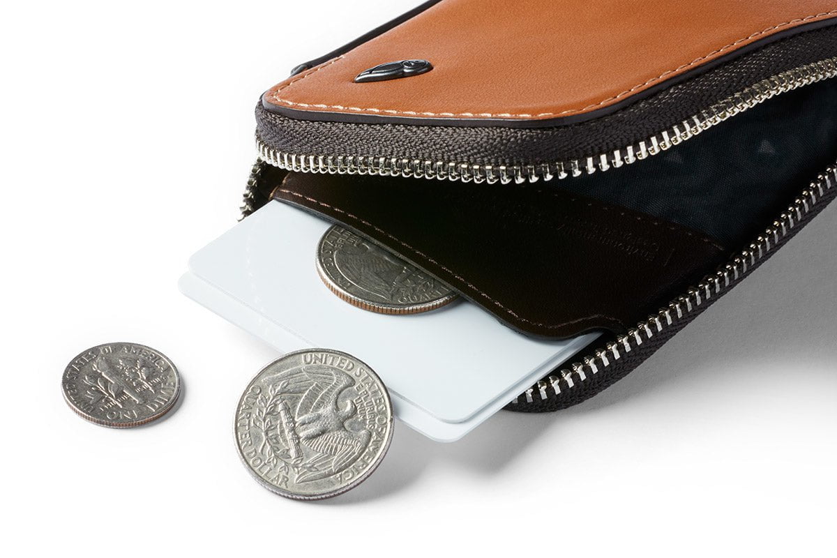 Bellroy Slim Leather Card Holder - RFID Blocking Minimalist Wallet for Men & Women | Perfect for Everyday Carry, Travel & Business Use