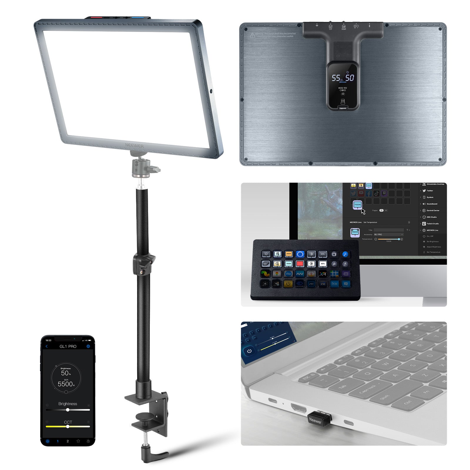 NEEWER GL1 PRO 15.5