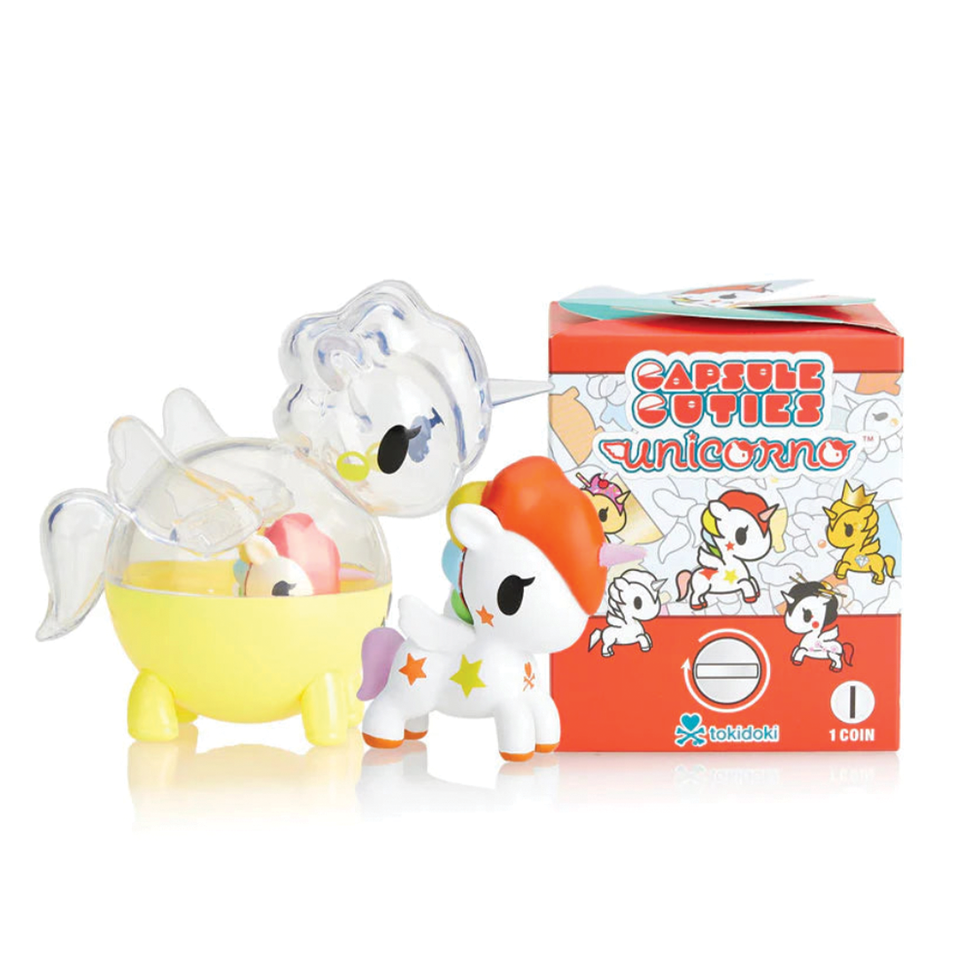 Capsule Cuties Unicorno Blind Box - Collectible Mystery Unicorn Figures for Kids & Adults - Perfect for Birthday Gifts, Party Favors, and Surprise Toys