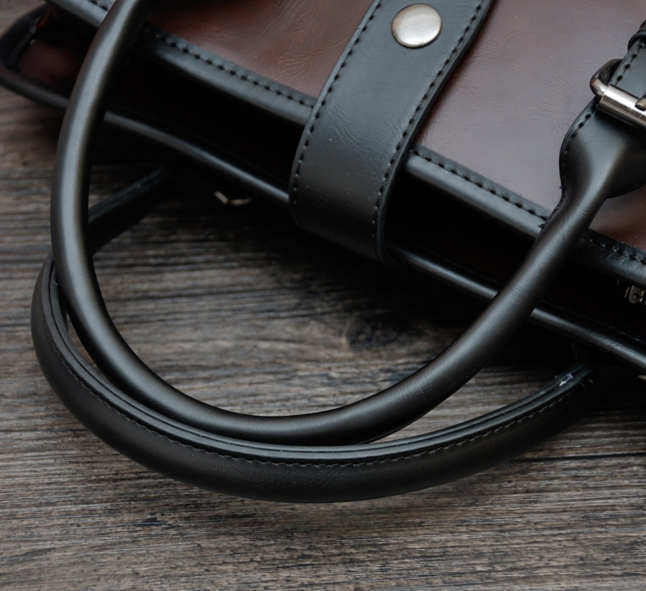 Stylish Crossbody Tote Bag for Women & Men - PU Leather Messenger Briefcase Satchel - Perfect for Work, Travel & Daily Commute